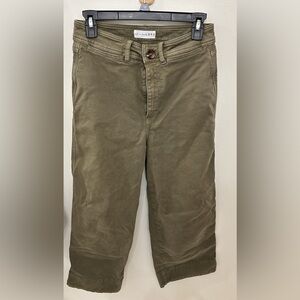 Loft Curvy High Waist Wide Leg Pants